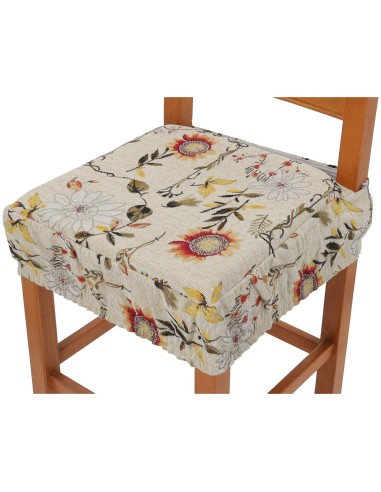 Cojín de funda de silla acolchada con banda elástica JAMAICA LUXORY