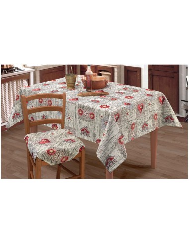 Nappe en mélange de coton housse de table GARDENA DELUXE
