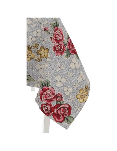 Mantel de mezcla de algodón jacquard funda de mesa ROSETO DELUXE