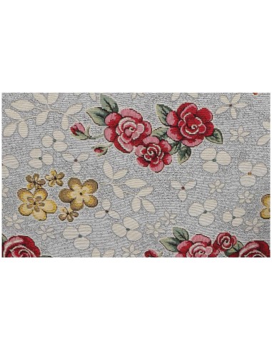 Mantel de mezcla de algodón jacquard funda de mesa ROSETO DELUXE