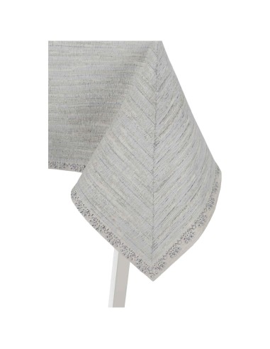 Chenille Tischdecke Tischdecke platziert CUORI LAVANDA