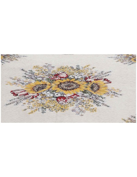 Mantel colocado en CHENILLE SUNLIGHT