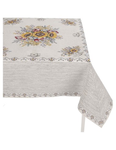 Mantel colocado en CHENILLE SUNLIGHT