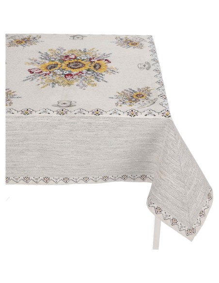Mantel colocado en CHENILLE SUNLIGHT