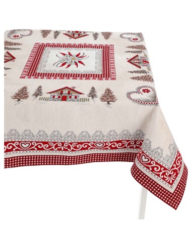 Nappe placée en chenille MBLANC