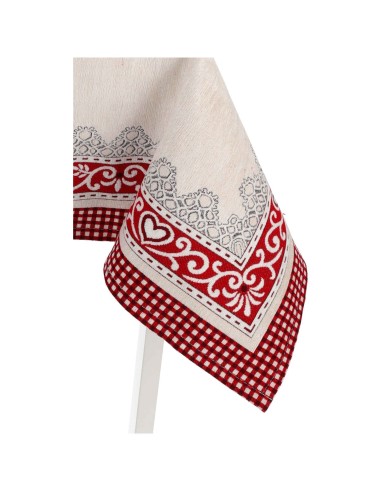 Tischdecke in Chenille MBLANC