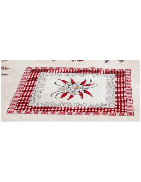 Nappe placée en chenille MBLANC