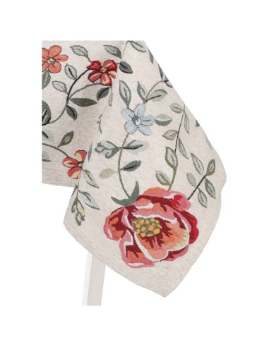 Tovaglia jacquard in ciniglia copritavolo piazzato INCANTO