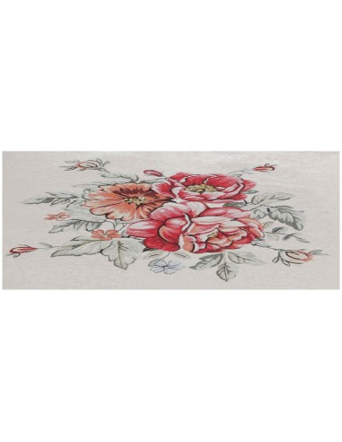 Tovaglia jacquard in ciniglia copritavolo piazzato INCANTO