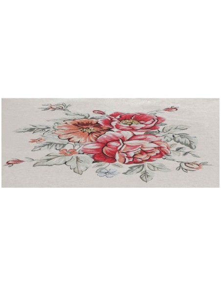 Tovaglia jacquard in ciniglia copritavolo piazzato INCANTO