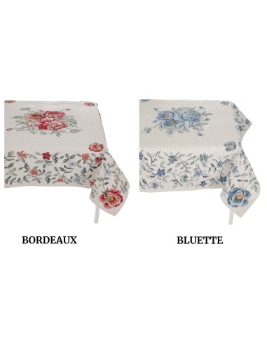 Mantel Chenille jacquard colocado funda de mesa INCANTO