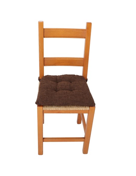 Intreccio coussin en jacquard jacquard chenille SOFTIE avec lacets