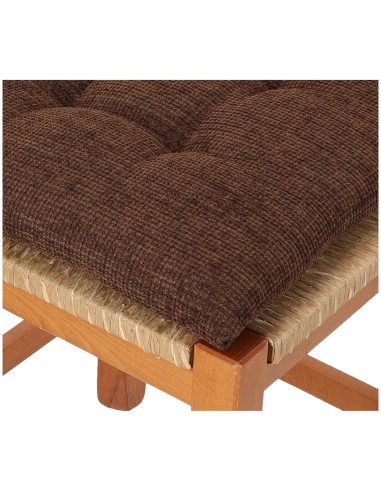 Intreccio coussin en jacquard jacquard chenille SOFTIE avec lacets