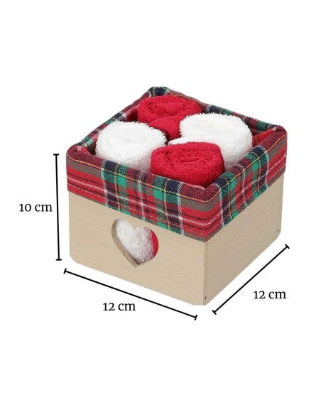 Lavabos de salle de bain 30x30 cm. avec panier set 4 pcs. RIDEAU