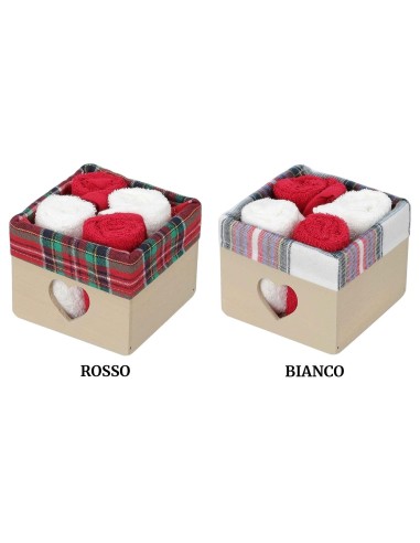 Lavabos de salle de bain 30x30 cm. avec panier set 4 pcs. RIDEAU
