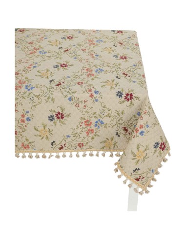 Nappe dorée avec glands CHANELL