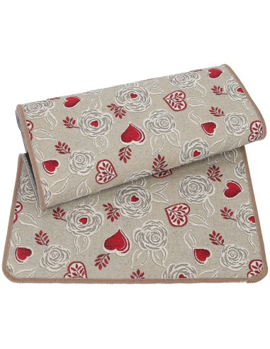 Waschbarer rutschfester Küchenteppich TWILL DELUXE