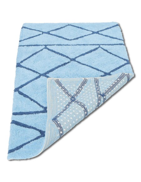 Alfombra de baño antideslizante lavable IONIO