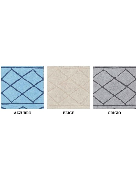 Tappeto bagno antiscivolo lavabile IONIO