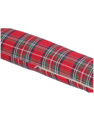 Calado 110 cm. funda acolchada y extraíble escocesa