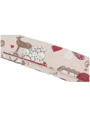 Calado acolchado con funda extraíble de 110 cm. ALCE