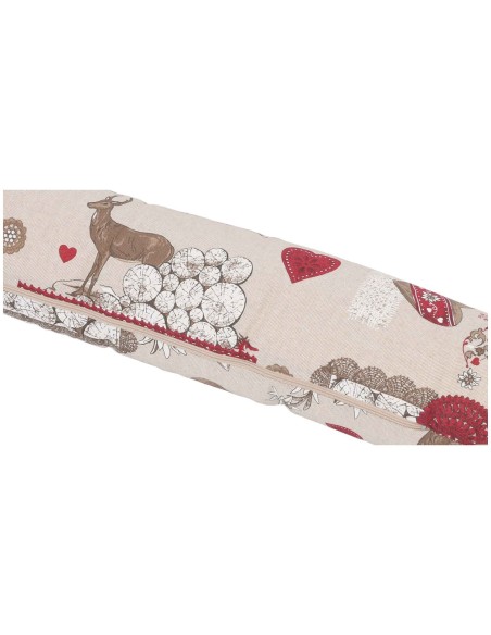 Calado acolchado con funda extraíble de 110 cm. ALCE