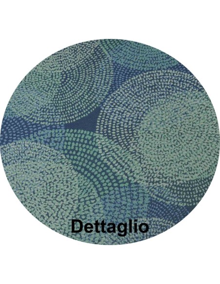 Cerchi Liscio 50 cm Breite Küche Teppich.