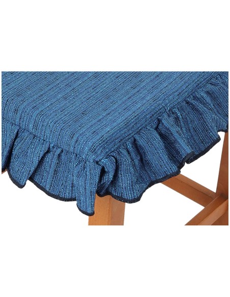 Cojín de silla con RUFFLE y cordón MELANGE