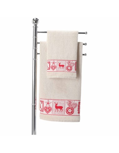 Paar Gesichtstücher und Bidet TIROLESE