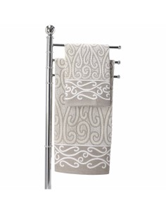 Paar Gesichts- und Gästehandtücher ARABESCO