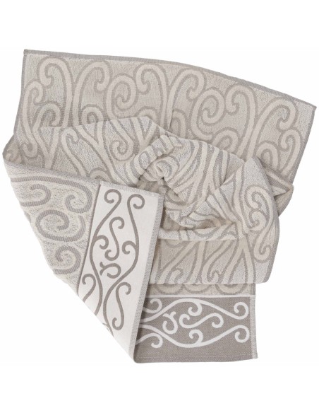 Paire de serviettes visage et invité ARABESCO
