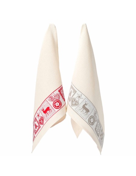 Ensemble de serviettes de cuisine en coton 2 pcs TIROLESE