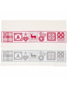 Strofinacci da cucina in cotone set 2 pz TIROLESE 2