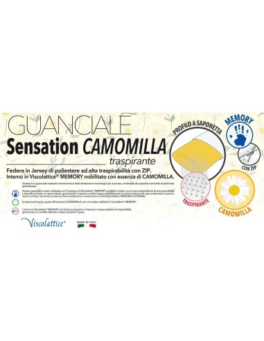 Joue savon à mémoire de forme SENSATION CAMOMILLE