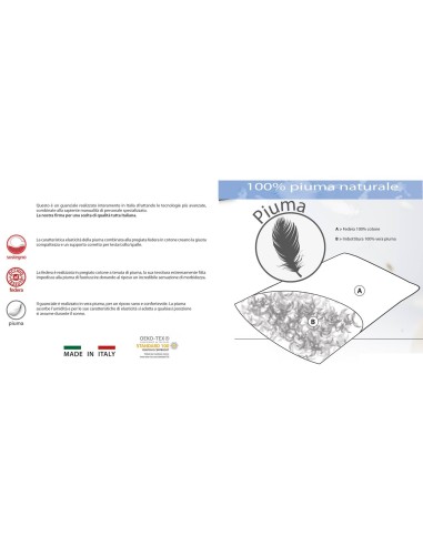 Almohada transpirable VERA PIUMA