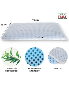 Guanciale saponetta memory SENSATION EUCALIPTO 2