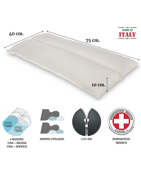 Guanciale cervicale dispositivo medico SILVERSOFT