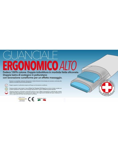 Ergonomisches und atmungsaktives Kissen HIGH