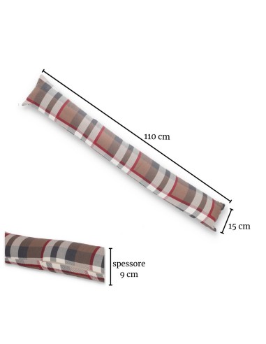 Saucisses résistantes aux courants d’air tissu amovible SCOTTISH BROWN