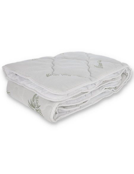Topper letto DOUBLE ALOE traspirante