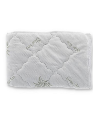 Topper letto DOUBLE ALOE traspirante