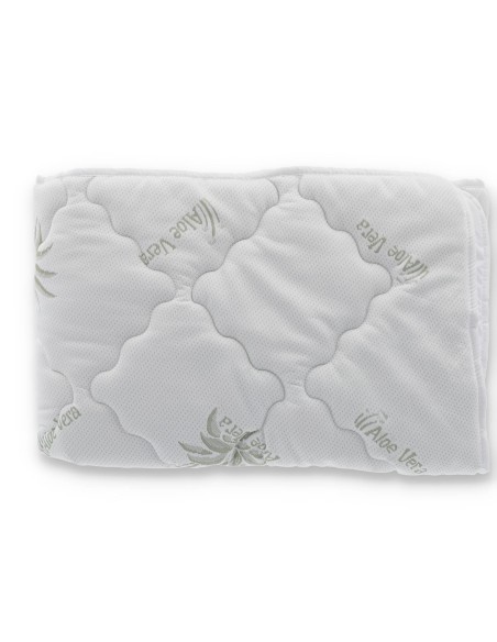 Topper letto DOUBLE ALOE traspirante