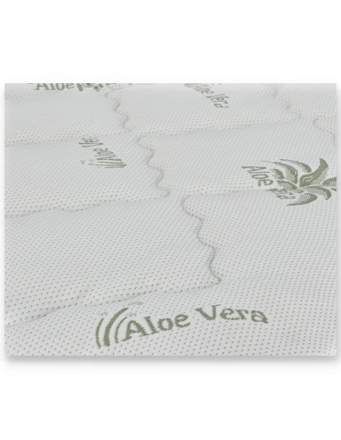 Surmatelas de lit DOUBLE ALOE respirant