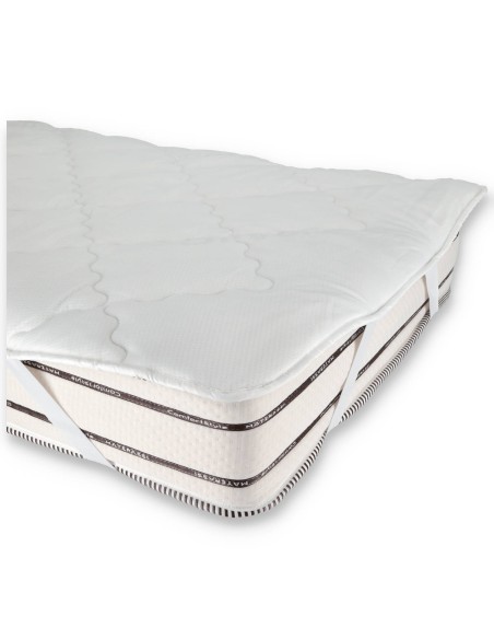 Topper de lit DOUBLE IONI D’ARGENTO