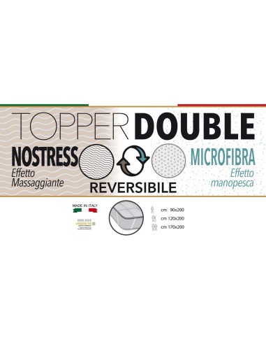 Lit Topper DOUBLE SANS STRESS
