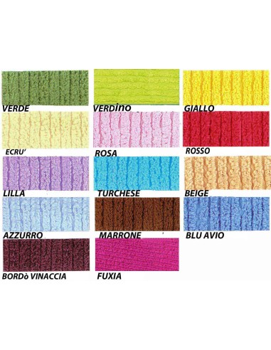 Ciniglia classico copriletto singolo cm 170x260