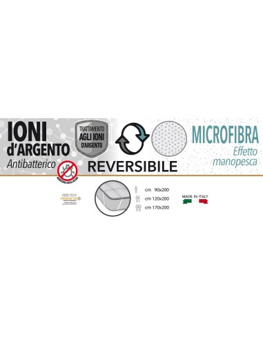 Cubrecama DOUBLE IONI D'ARGENTO