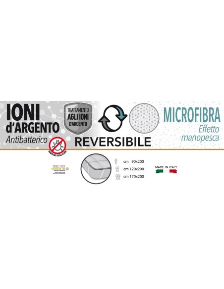 Cubrecama DOUBLE IONI D'ARGENTO