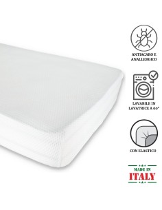 Traversa coprimaterasso jersey 1 piazza e mezzo 130x200 cm 2