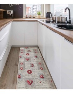 Alfombra de cocina de carril antideslizante GARDENA DELUXE 2